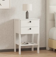 Noptieră Trendy Ruzisa White 75x44x44cm GTR005908 imaginea #1 — magazin online Desire.md