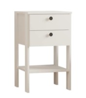 Noptieră Trendy Ruzisa White 75x44x44cm GTR005908 imaginea #3 — magazin online Desire.md