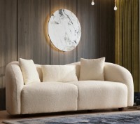 Диван Trendy Venedik Cream 190x91x76cm GTR003203