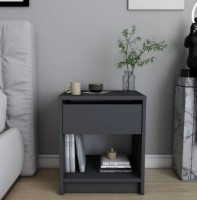 Noptieră Trendy Sheridan Anthracit 52.5x44.4x36cm GTR005899