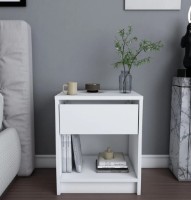 Noptieră Trendy Sheridan White 52.5x44.4x36cm GTR005901 imaginea #1 — magazin online Desire.md