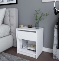 Noptieră Trendy Sheridan White 52.5x44.4x36cm GTR005901 imaginea #2 — magazin online Desire.md