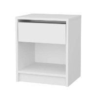 Noptieră Trendy Sheridan White 52.5x44.4x36cm GTR005901 imaginea #3 — magazin online Desire.md