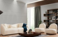 Canapea Trendy Venedik Cream 236x91x76cm GTR003320 imaginea #3 — magazin online Desire.md