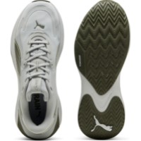 Adidași pentru bărbați Puma Pwr Hybrid Cool Light Gray/Feather Gray/Loden Green/Apple Spr, s.47 imaginea #4 — magazin online Desire.md