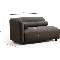 Canapea Trendy Victoria Grey 228x90x74cm GTR003322 imaginea #4 — magazin online Desire.md