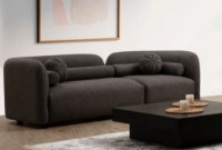 Canapea Trendy Victoria Grey 228x90x74cm GTR003322