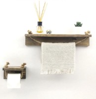 Навесная полка Trendy Aa041 Walnut 110x40x14cm GTR005353