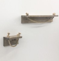 Навесная полка Trendy Aa041 Walnut 110x40x14cm GTR005353 фото №2 — интернет-магазин Desire.md