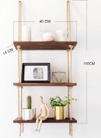 Навесная полка Trendy AA131 Walnut 50x10x9cm GTR005352 фото №3 — интернет-магазин Desire.md