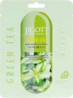 Masca textila Jigott Green Tea Real Ampoule Mask 27ml