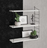 Навесная полка Trendy Armoni Black/White 72x85x20cm GTR005339 фото №4 — интернет-магазин Desire.md