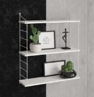 Навесная полка Trendy Armoni White Brilliant 72x85x20cm GTR005337 фото №4 — интернет-магазин Desire.md