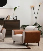 Fotoliu Trendy Aren Beige 85x100x85cm GTR001951 imaginea #2 — magazin online Desire.md