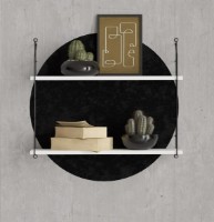 Навесная полка Trendy Armoni Black/White 72x58x20cm GTR005334