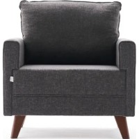 Fotoliu Trendy Bella Anthracit 82x81x85cm GTR001954 imaginea #4 — magazin online Desire.md