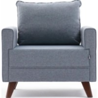 Fotoliu Trendy Bella Soft Tekli Koltuk Blue 81x85x82cm GTR001959 imaginea #5 — magazin online Desire.md