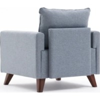 Fotoliu Trendy Bella Soft Tekli Koltuk Blue 81x85x82cm GTR001959 imaginea #6 — magazin online Desire.md