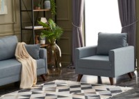 Fotoliu Trendy Bella Soft Tekli Koltuk Blue 81x85x82cm GTR001959 imaginea #3 — magazin online Desire.md