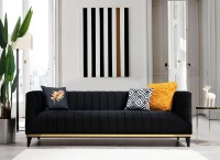 Fotoliu Trendy Bellino Black 85x75x83cm GTR002005