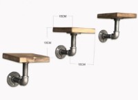 Навесная полка Trendy Boruraf005 Walnut/Black 15x15x15cm GTR005618 3pcs фото №3 — интернет-магазин Desire.md