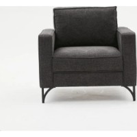 Fotoliu Trendy Berlin Anthracit/Black 90x91x83cm GTR001981 imaginea #5 — magazin online Desire.md