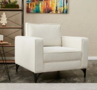 Fotoliu Trendy Berlin Cream/Black 90x91x83cm GTR001983