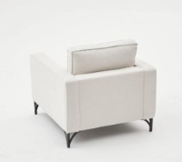 Fotoliu Trendy Berlin Cream/Black 90x91x83cm GTR001983 imaginea #3 — magazin online Desire.md