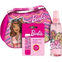Produse cosmetice decorative pentru copii Lorenay Barbie Beauty Bag Body Mist&Lip Balm 100ml