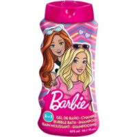 Șampon pentru bebeluși Lorenay Barbie Bubble Bath&Shampoo 475ml