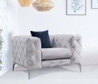 Кресло Trendy Como Light Grey 90x70x108cm GTR002105 фото №2 — интернет-магазин Desire.md