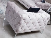 Кресло Trendy Como Light Grey 90x70x108cm GTR002105 фото №4 — интернет-магазин Desire.md