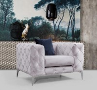 Кресло Trendy Como Light Grey 90x70x108cm GTR002105 фото №5 — интернет-магазин Desire.md