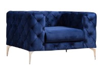Кресло Trendy Como Navy Blue 90x70x108cm GTR002106