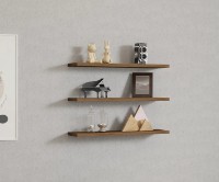 Raft de perete Trendy Boss Walnut 60x14x2cm GTR005575 3pcs