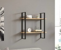 Raft de perete Trendy Buba Sapphire Oak/Black 70x70x20cm GTR005601 imaginea #3 — magazin online Desire.md