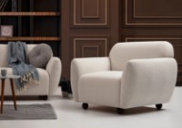 Fotoliu Trendy Eddy Cream 86x86x90cm GTR002033 imaginea #2 — magazin online Desire.md