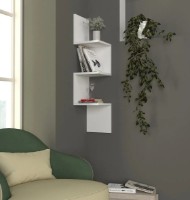 Raft de perete Trendy Corner White 105.4x25x25cm GTR005605 imaginea #1 — magazin online Desire.md