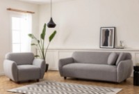 Fotoliu Trendy Eddy Light Grey 86x86x90cm GTR002034 imaginea #7 — magazin online Desire.md