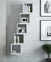 Raft de perete Trendy Cutie White 30x30x24cm GTR005383 5pcs