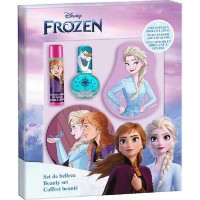 Produse cosmetice decorative pentru copii Lorenay Frozen Beauty Set with Mirror 4pcs