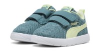Ghete pentru copii Puma Courtflex V3 Mesh Inf Baltic Sea blue/Apple Spritz, s.20 imaginea #1 — magazin online Desire.md