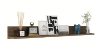 Raft de perete Trendy E5 226 Walnut 135.8x15x13cm GTR005500 imaginea #2 — magazin online Desire.md
