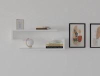 Raft de perete Trendy Eldo White 60x15x19.6cm GTR005590 2pcs imaginea #2 — magazin online Desire.md