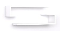 Raft de perete Trendy Eldo White 60x15x19.6cm GTR005590 2pcs imaginea #3 — magazin online Desire.md