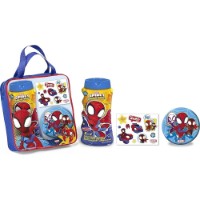 Детский подарочный набор Lorenay Spider-man Bath Bag Tattoos