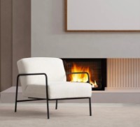 Fotoliu Trendy Eti Bergere White 90x70x75cm GTR002009 imaginea #1 — magazin online Desire.md