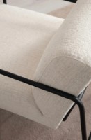 Fotoliu Trendy Eti Bergere White 90x70x75cm GTR002009 imaginea #2 — magazin online Desire.md