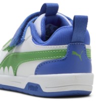 Ghete pentru copii Puma Multiflex 2 Dino V Inf Puma White/Green Fruit/Royal Sapphire, s.26 imaginea #6 — magazin online Desire.md