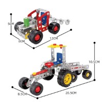 Set de construcție Essa Toys Metal Model: Cultivator&Tractor 2in1 202pcs (6920250718873) imaginea #2 — magazin online Desire.md